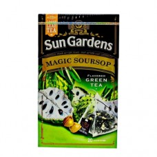 Чай Sun Gardens Magic Soursop Сан Гарденс Чарівний Саусеп 20 пірамідок зелений