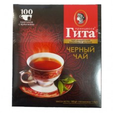 Чай Принцеса Гіта Чорний чай 100 пакетів