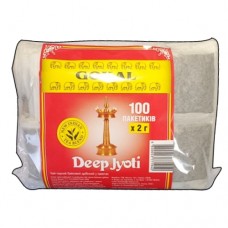 Чай Гокал Діп Джоті Gokal Deep Jyti 100 пакетів