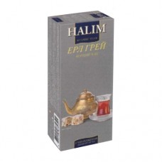 Чай Halim Халім чорний Ерл Грей 25 пакетів