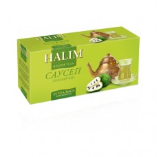 Чай Halim Халім зелений Саусеп 25 пакетів