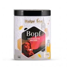 Чай Halpe Халпе чорний Premium BOPF 100г жерсть банку