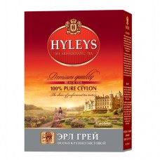 Чай чорний Hyleys Хейліс Ерл Грей особливо крупнолистовий 100г