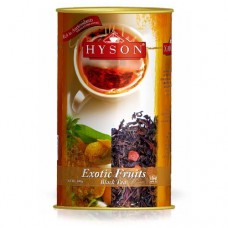 Чай Hyson Хайсон чорний Exotic Fruits 100г банку