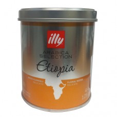 Кава Іллі illy Ethiopia 125г мелена в з/б банку