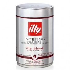 Кава Ілля Інтенсо illy Intenso 250г у зернах у залізничному банку