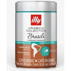 Кава Ілля Бразилія МоноАрабіка illy Brasile Monoarabica 250г мелена в з/б банку