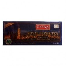 Чай Impra Імпра чорний Royal Elixir Delight 25 пакетів