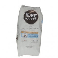 Кава J.J.D. IDEE KAFFEE Caffe Crema Кава Крема 1кг у зернах м'яка упаковка