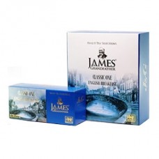 Чай James Grandfather Джеймс чорний English Breakfast 25 пакет