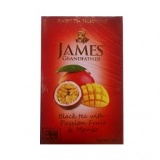 Чай James Grandfather Джеймс чорний Манго маракуя 100г