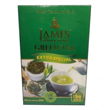 James Green tea Extra Special Джеймс  Зелений чай Екстра поспішав 200г