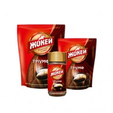 Кава Жокей розчинна Тріумф 65г пакет