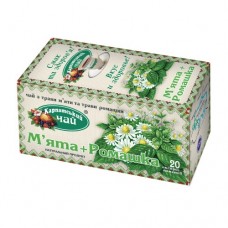 Чай Карпатський м'ята+ромашка 20 пакет