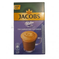 Кава Якобс Jacobs Milka Cappuccino Мілка Капучино 8 Стиків по 15.8г