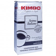 Кава KIMBO Aroma Italiano Кімбо Аромат Італіяно Сіра пачка 250г мелена