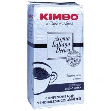 Кава KIMBO Aroma Italiano Deciso Кімбо Аромат Італіяно Десісо Сіра пачка 250г мелена