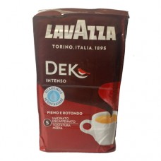 Кава Лаваза Lavazza Dek intenso 250г мелена