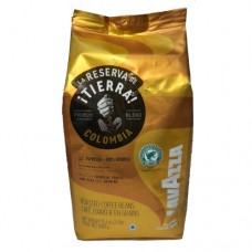 Кава Лаваза Lavazza Tierra Colombia 1кг смажена в зернах в м'якій упаковці