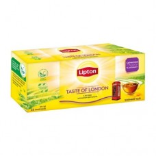 Чай Lipton Ліптон чорний Taste of London 25 пакетів