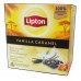 Чай Lipton Vanilla Caramel Ліптон Ванільна Карамель 20 пакетів перемідок