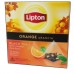 Чай Lipton Orange Ліптон Аперьсин 20 пакетів перемідок
