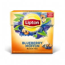 Чай Lipton Ліптон Чорний кекс чорний 20 пірамідок