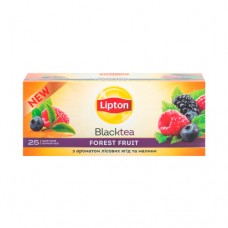 Чай Lipton Ліптон чорний Форрест Лісові фрукти 25 пакет