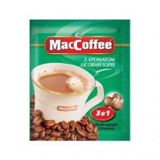 Кава MacCoffee Маккофе розчинна Лісовий горіх 3в1 20 пакет
