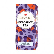 Чай Ловаре LOVARE чорний Бергамот 24 пакет