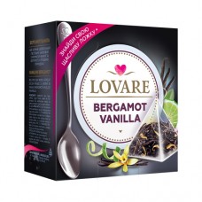 Чай Ловаре LOVARE у пірамідках Bergamot Vanilla 15шт