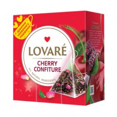 Чай Ловаре LOVARE у пірамідках Cherry Confiture 15шт