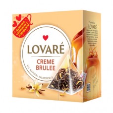 Чай Ловаре LOVARE у пірамідках Creme Brulee 15шт