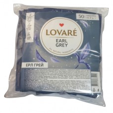 Чай Ловаре LOVARE Бергамот 50 пакет у прозорій плівці