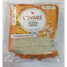 Чай Ловаре LOVARE Альпійський луг 50 пакет у прозорій плівці