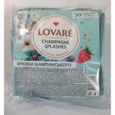Чай Ловаре LOVARE Бризки шампанського 50 пакет у прозорій плівці
