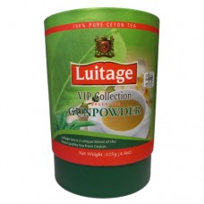 Чай Луїтаж Зелений порох Luitage Ganpowder 125г зелений чай тумбус