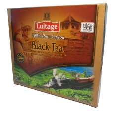 чай Луїтаж Luitage 100 пакетів чорний