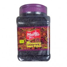 Чай MARGO Марго чорний Discovery Супер PEKOE 500г пластикова банка