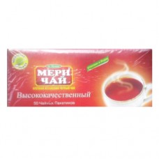 Чай Мері чорний Індійський 50 пакетів