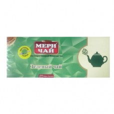 Чай Мері зелений Індійський 25 пакетів+ложка