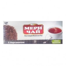 Чай Мері Бергамот чорний Індійський 25 пакетів