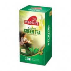 Чай зелений Мервін Mervin 25 пакетів