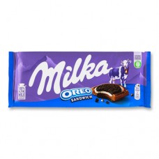 Шоколад Мілка ОРЕО з ваніллю Milka OREO vanilla 92г