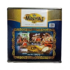 Чай Minhaj Мінхадж чорний Orange Pekoe 200г жерсть банку