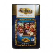 Чай Minhaj Мінхадж чорний Orange Pekoe 400г жерсть банку