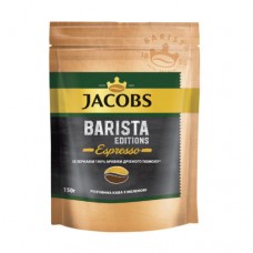 Кава Якобс Монарх розчинна Barista Editions Espresso 150г пакет