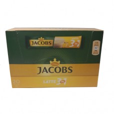 Кава розчинна Якобс JACOBS 3в1 Латеї 20 Сіків по 12.5г