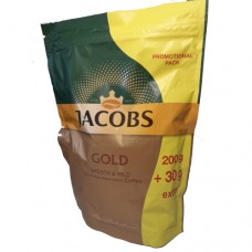 Кава Якобс Jacobs Gold Голд 200г +30г
