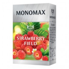 Чай Monomah Мономах STRAWBERRY FIELD ЗЕЛЕНИЙ Сунична галявина 80г